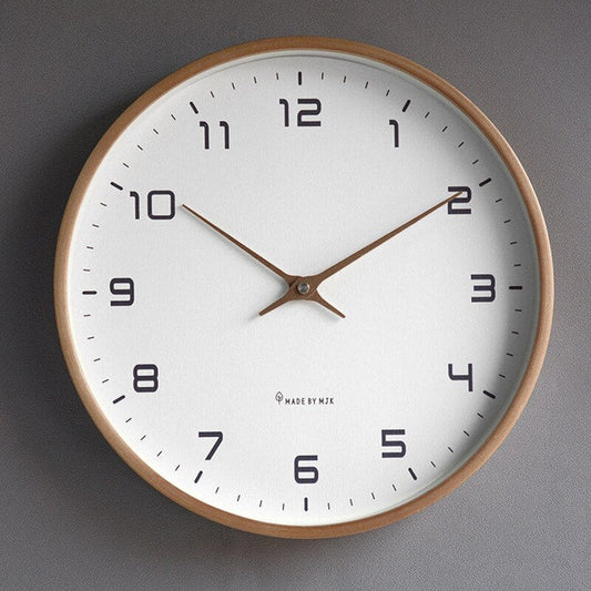 Nordic Wood Wall Clock