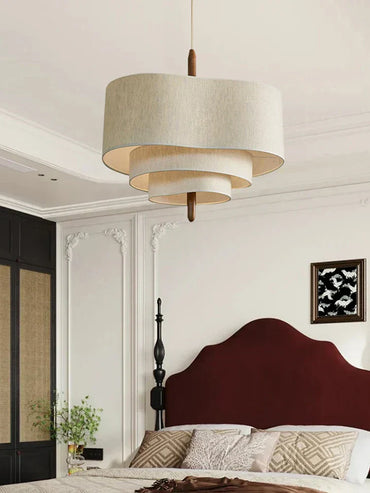 Stylish Fabric Chandelier for Living Room or Bedroom