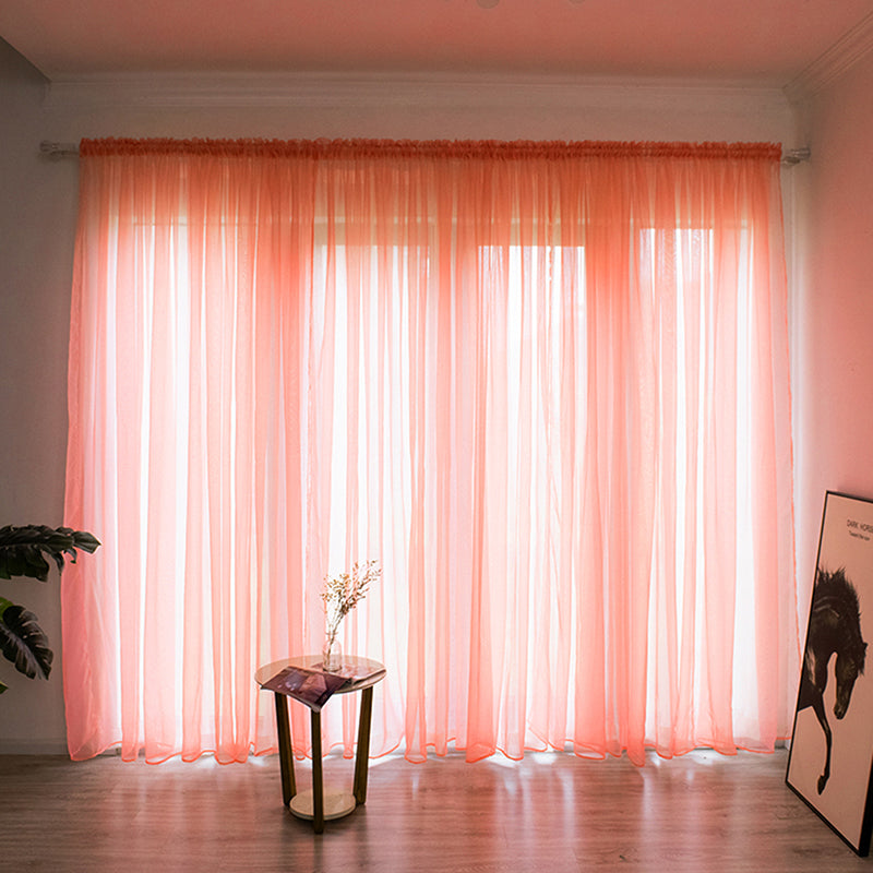 Polyester Voile Curtain for Windows