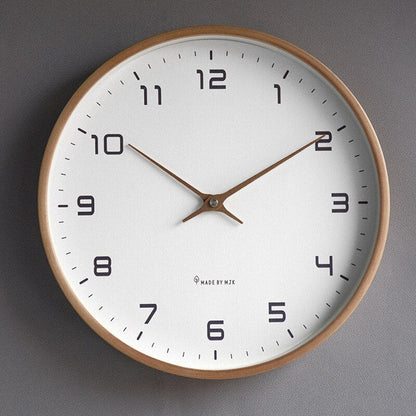 Nordic Wood Wall Clock