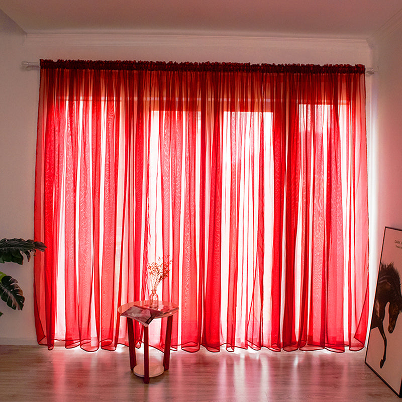 Polyester Voile Curtain for Windows