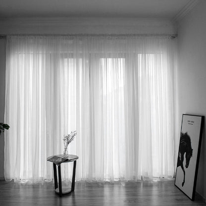 Polyester Voile Curtain for Windows
