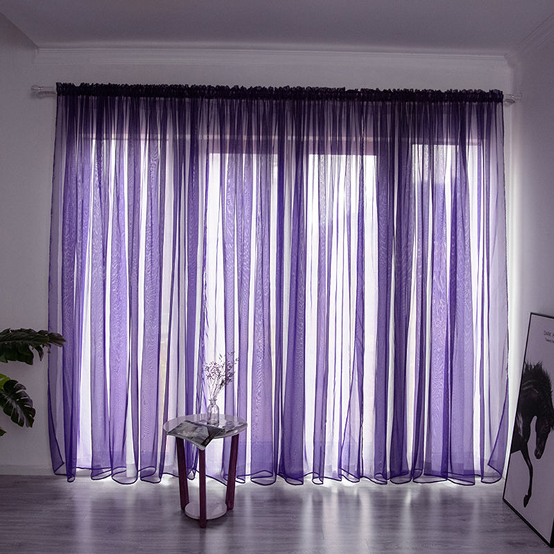 Polyester Voile Curtain for Windows
