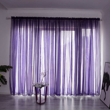 Polyester Voile Curtain for Windows