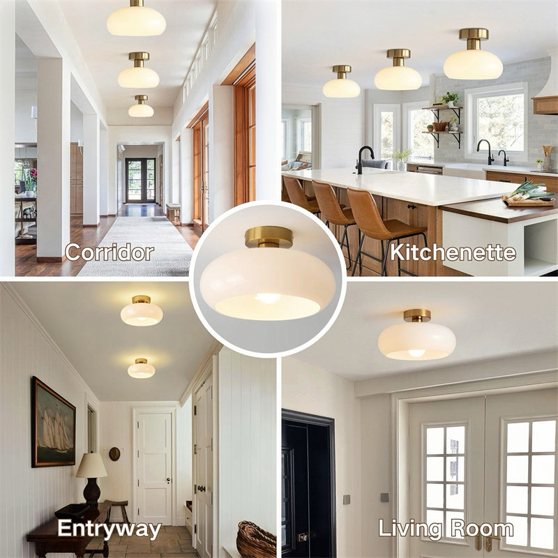 Vintage Inspired Mid-Century Ceiling Fixture