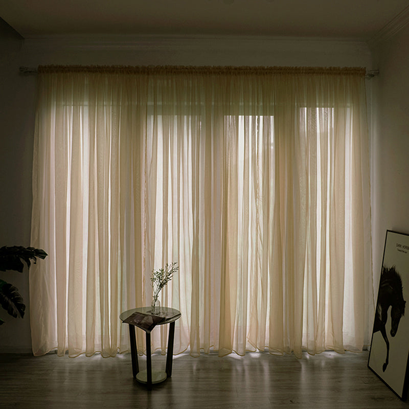 Polyester Voile Curtain for Windows