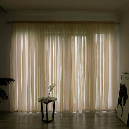 Polyester Voile Curtain for Windows