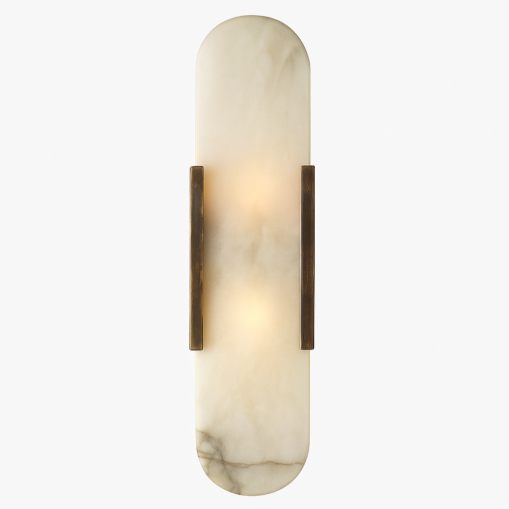 Marble Bedside Sconce Light