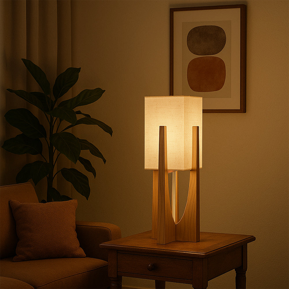 Japanese Wabi Sabi Style Standing Floor Lamp