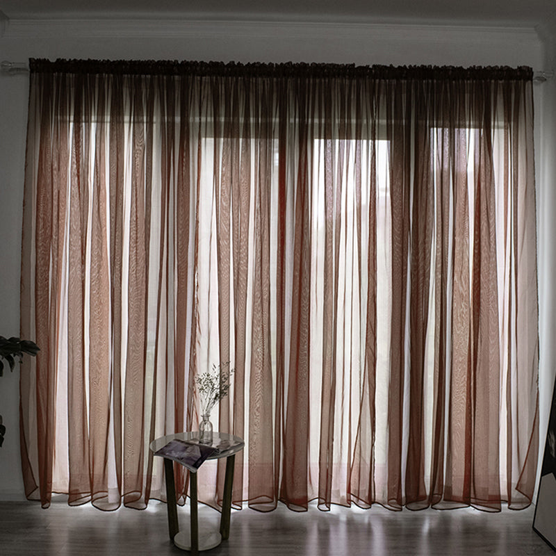 Polyester Voile Curtain for Windows