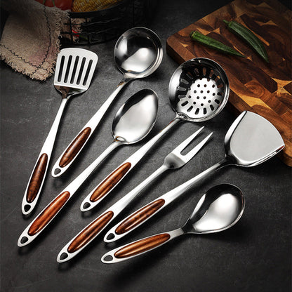 Stainless Steel Utensil Set for Everyday Cooking