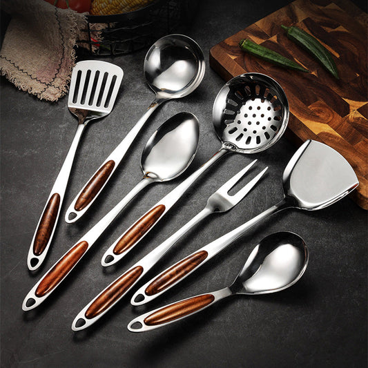 Stainless Steel Utensil Set for Everyday Cooking