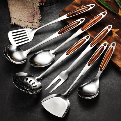 Stainless Steel Utensil Set for Everyday Cooking