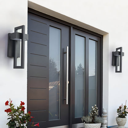 Marshall Black Stainless Steel Wall Light for Exteriors