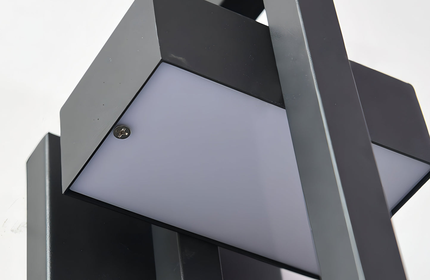 Marshall Black Stainless Steel Wall Light for Exteriors