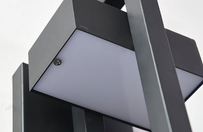 Marshall Black Stainless Steel Wall Light for Exteriors