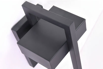 Marshall Black Stainless Steel Wall Light for Exteriors