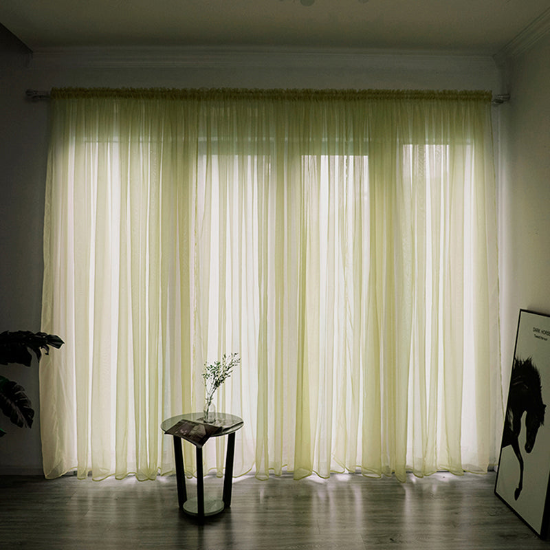 Polyester Voile Curtain for Windows