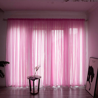 Polyester Voile Curtain for Windows