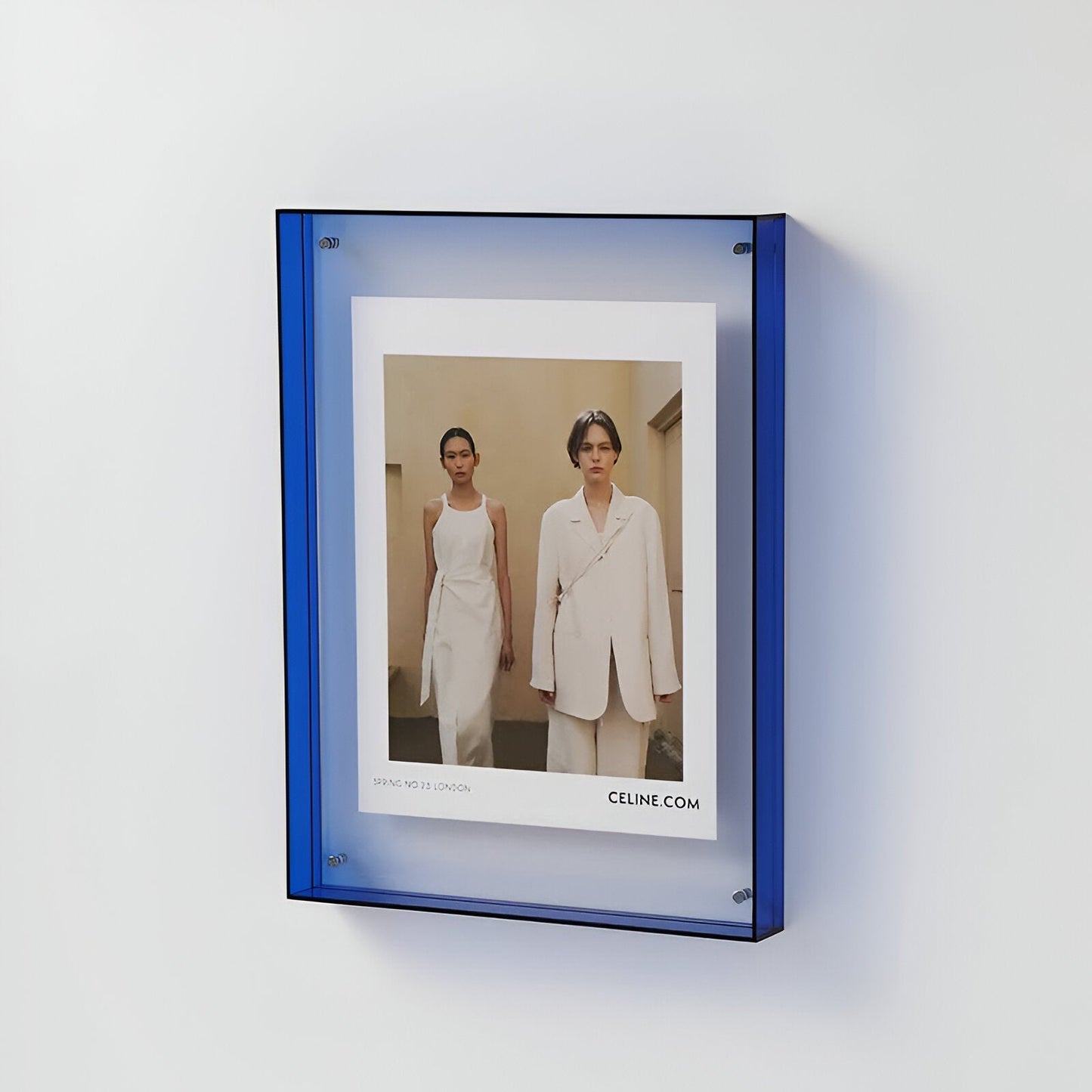 Coloured Transparent Acrylic Picture Frame for Displays