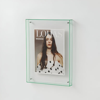 Coloured Transparent Acrylic Picture Frame for Displays