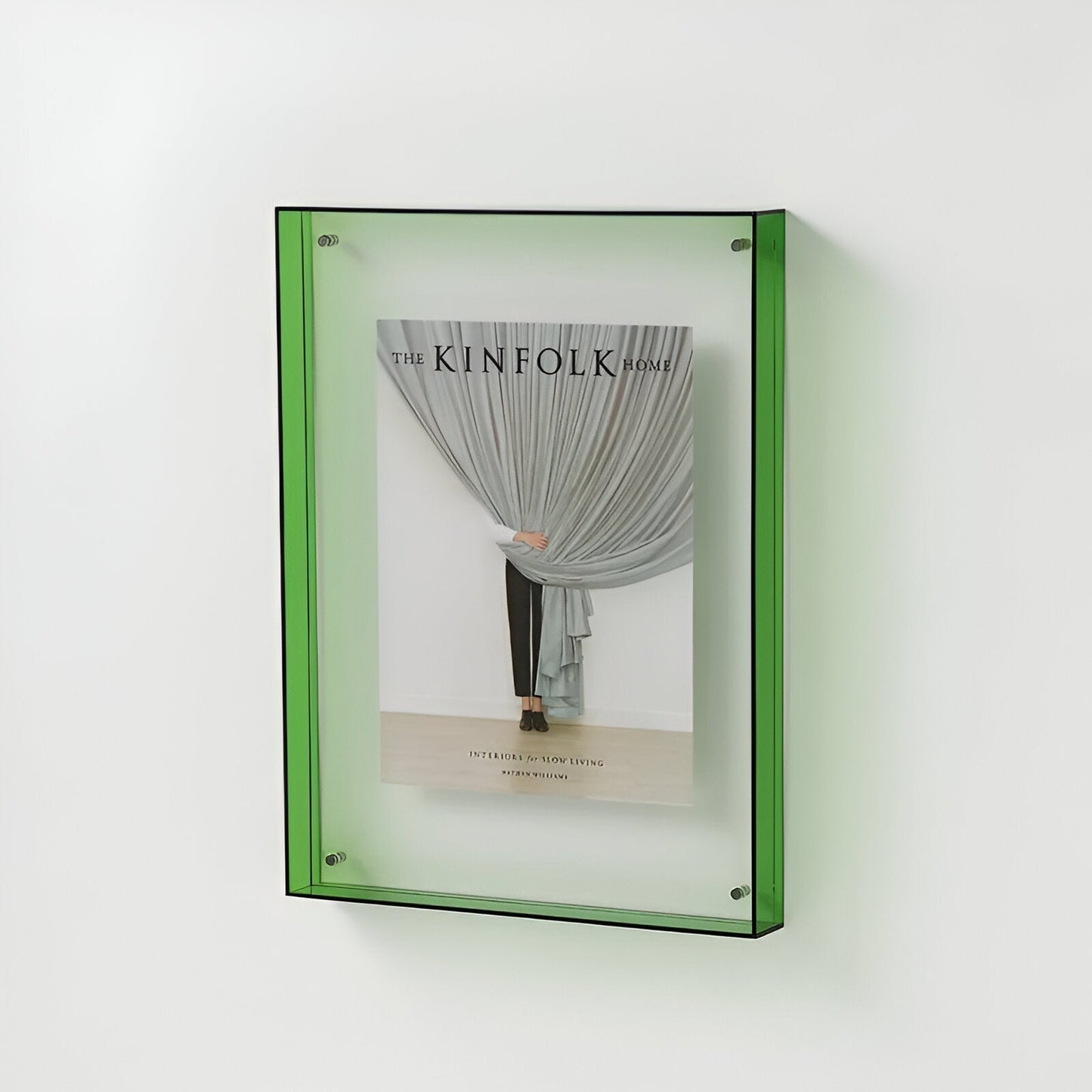 Coloured Transparent Acrylic Picture Frame for Displays