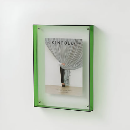 Coloured Transparent Acrylic Picture Frame for Displays