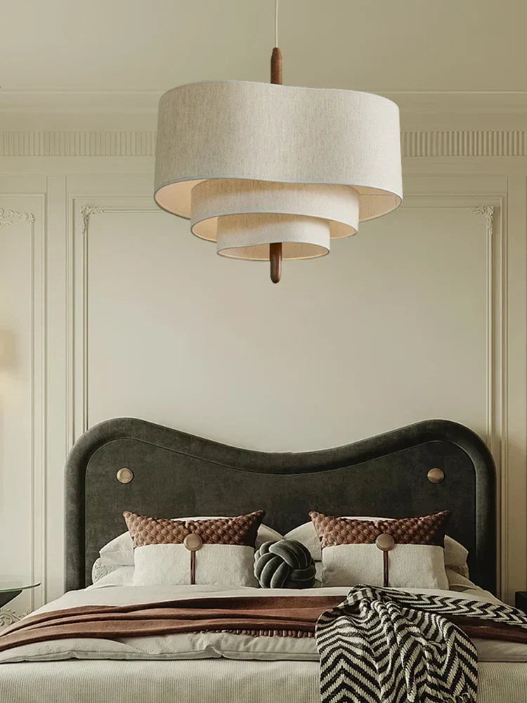 Stylish Fabric Chandelier for Living Room or Bedroom