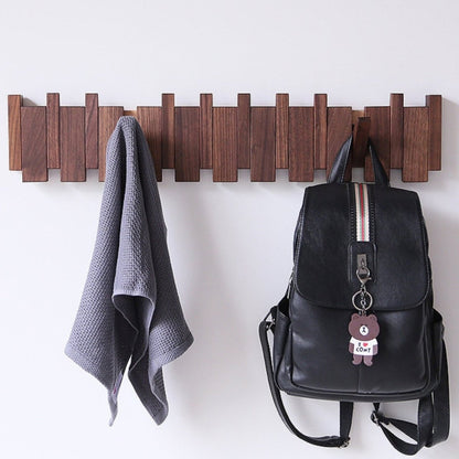 Handcrafted Wooden Piano Coatrack