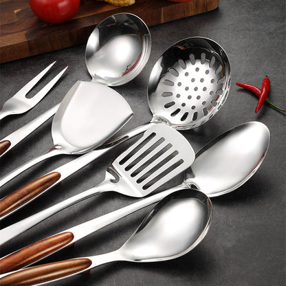 Stainless Steel Utensil Set for Everyday Cooking