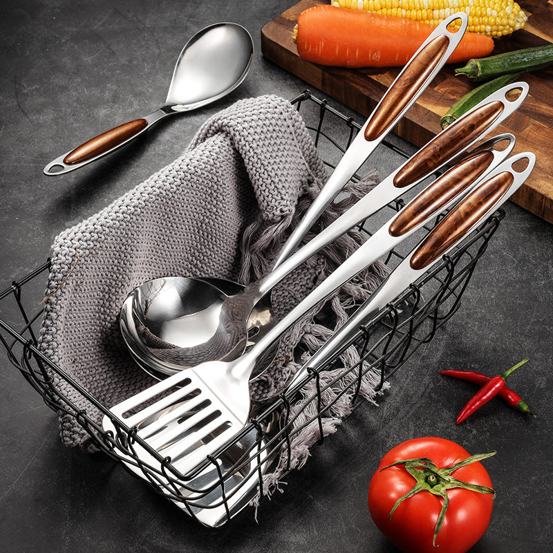 Stainless Steel Utensil Set for Everyday Cooking