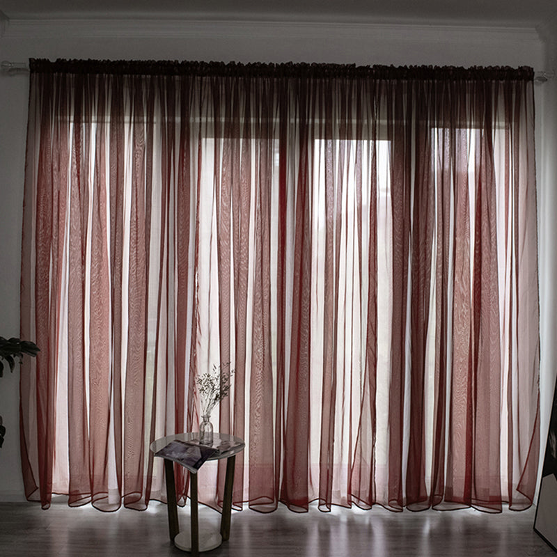 Polyester Voile Curtain for Windows