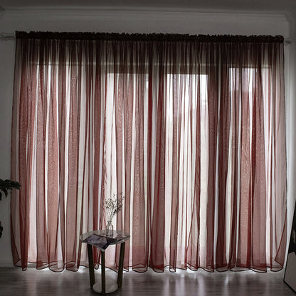 Polyester Voile Curtain for Windows