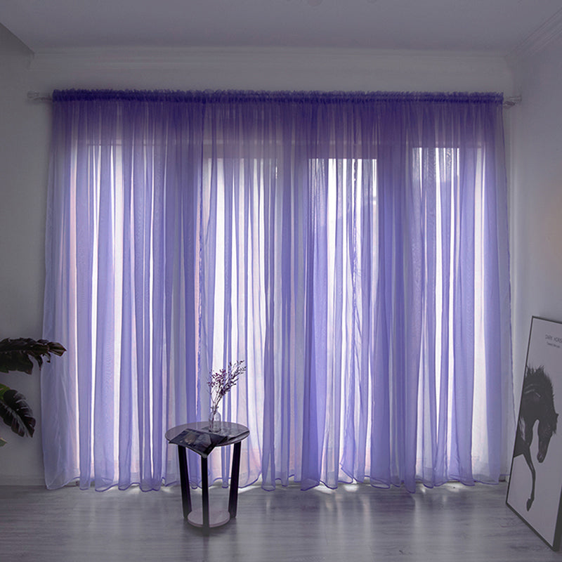 Polyester Voile Curtain for Windows