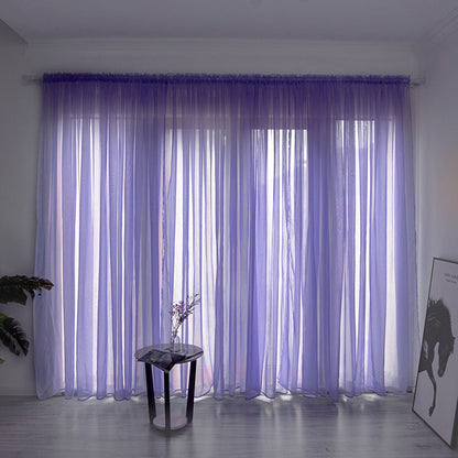 Polyester Voile Curtain for Windows